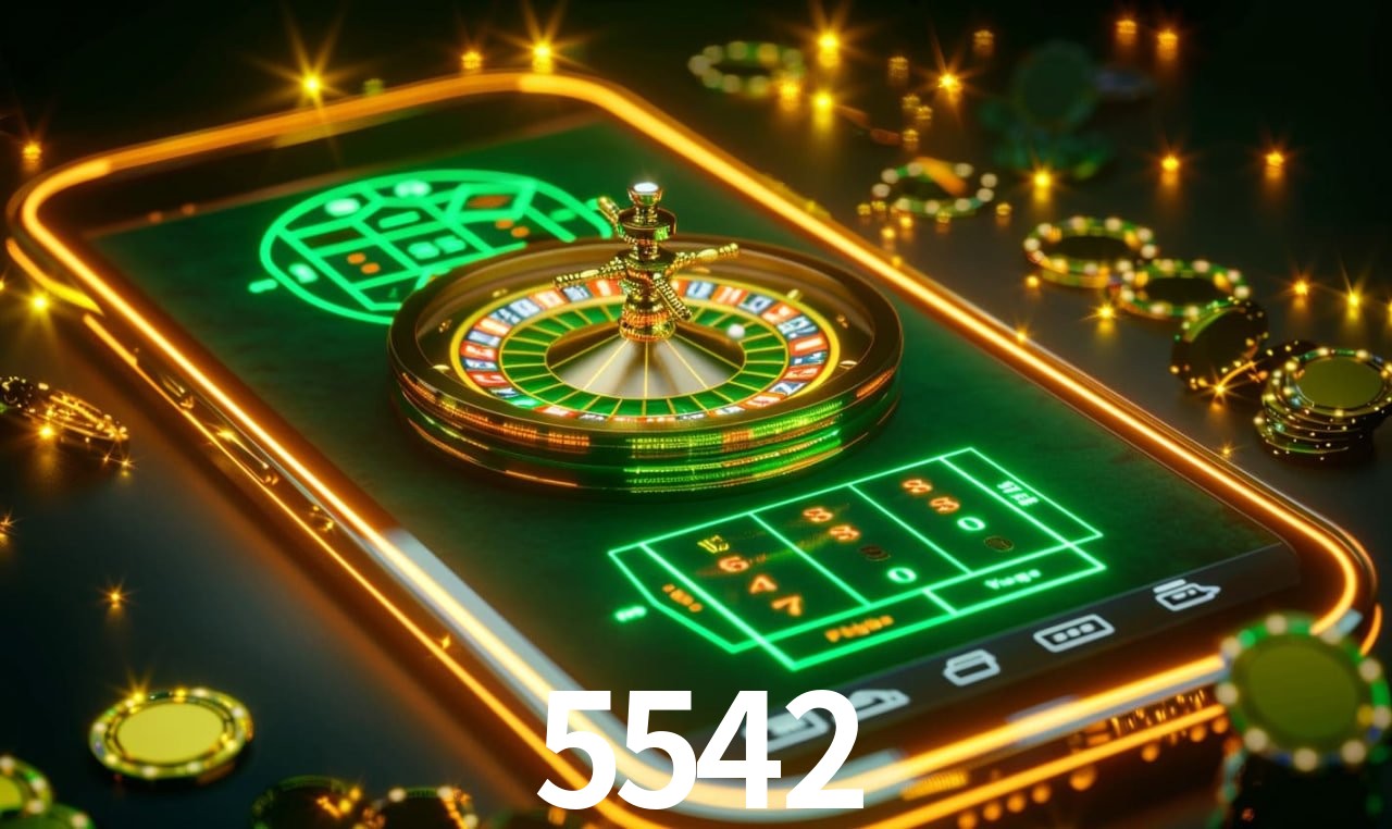 Sinta a adrenalina dos jogos de cassino com 5542